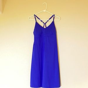 Athleta Shorebreak Blue Swim Dress